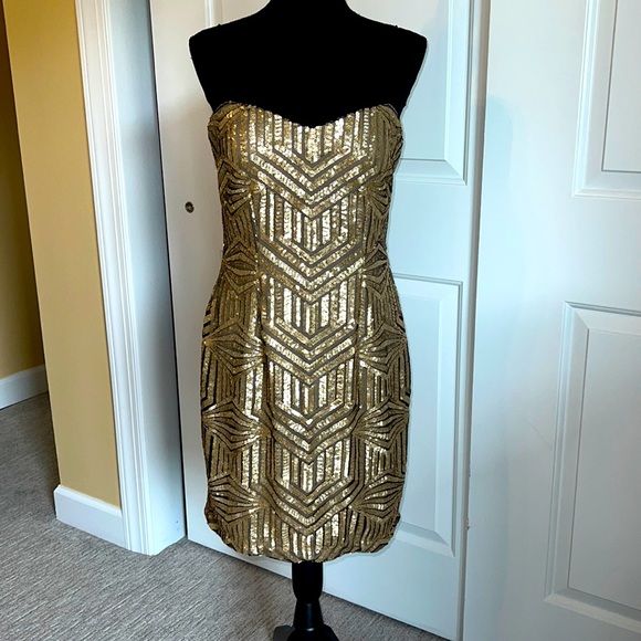 Aidan Mattox sequin dress - Picture 2 of 8
